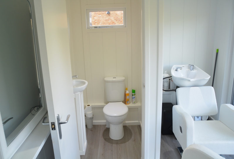 Garden Hair Salon with Sliding Doors, West Sussex