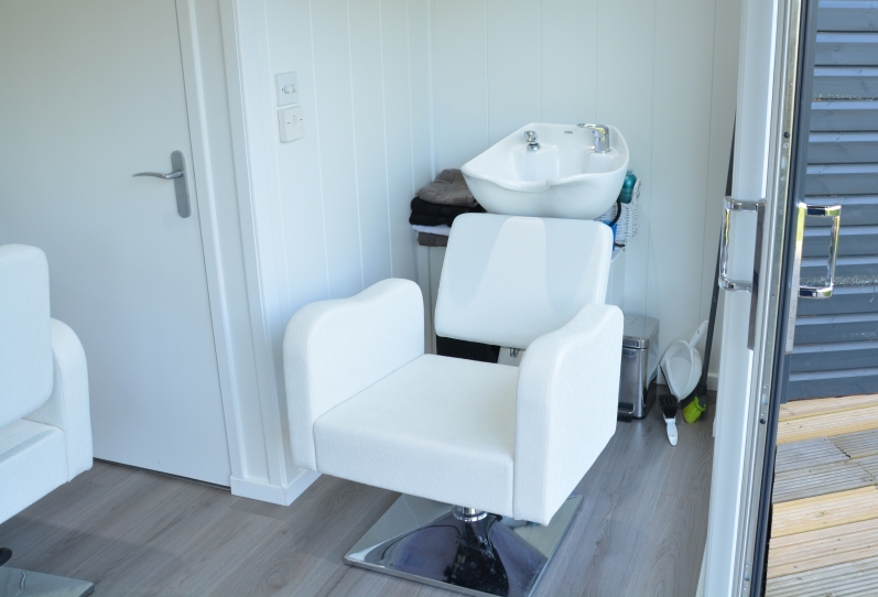 Garden Hair Salon with Sliding Doors, West Sussex