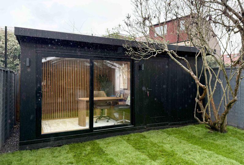 Bespoke Garden Office & Store Combination REF: 6555