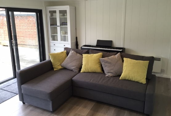 Combination Garden Room with Sliding Doors Kent