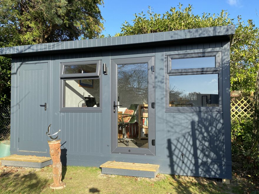 garden office and store in west sussex