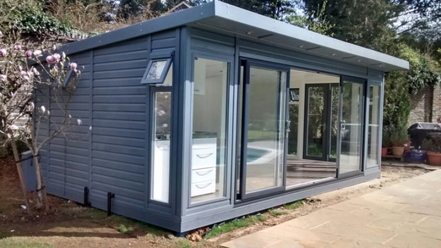 Fully lined & insulated garden room for all year round use