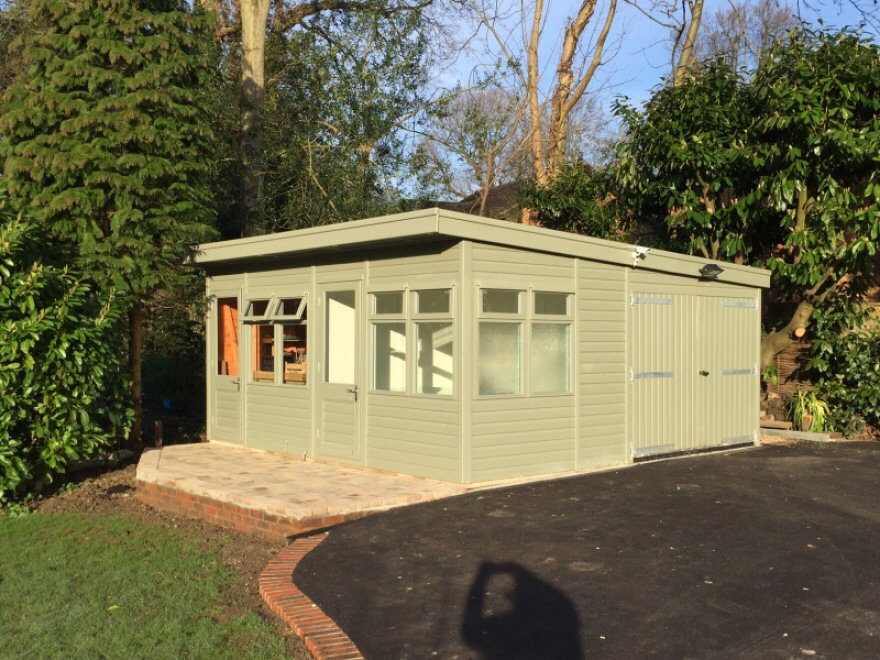 The office area of this building is fully lined, insulated and double glazed for all year round usage