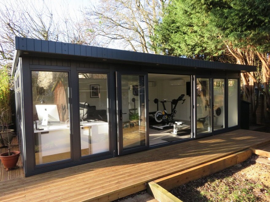 Garden Room Completed in Ashtead Surrey