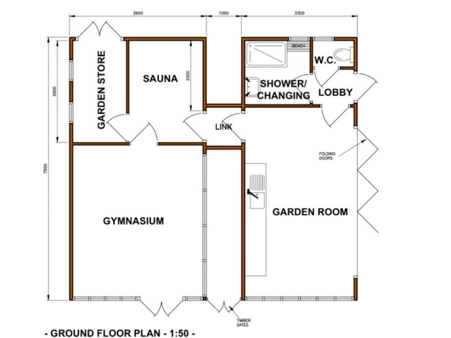 Layout of all rooms