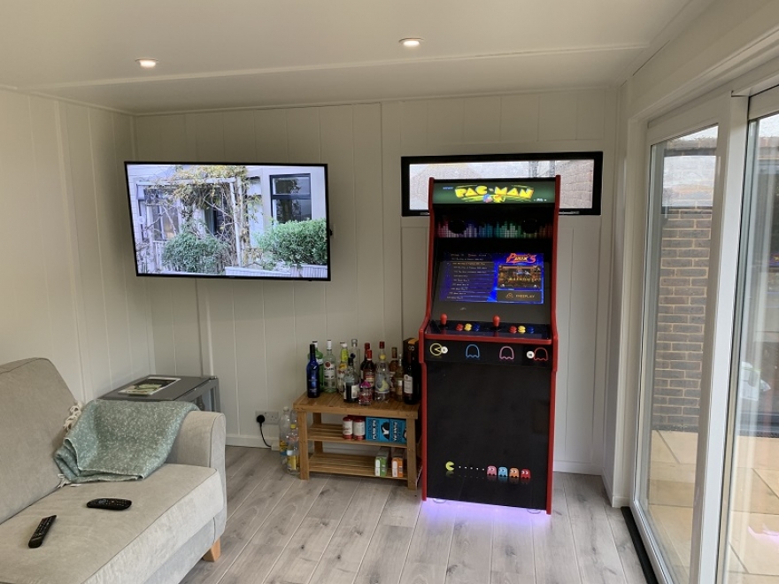 Man Cave / Games Room / Bar Installed in Saltdean East Sussex