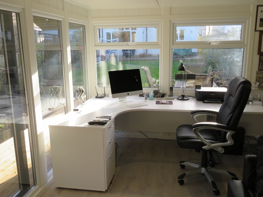 Garden Office Installed in Ashtead Surrey