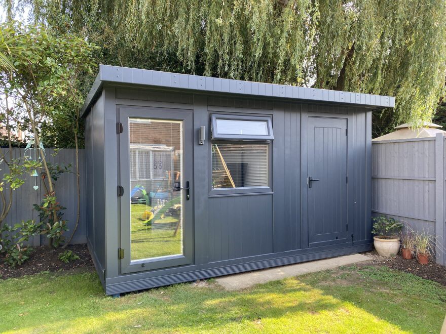 Garden office and store combination Worthing Sussex 