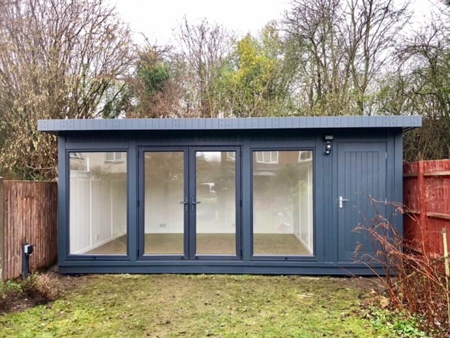 Combination garden room and store 