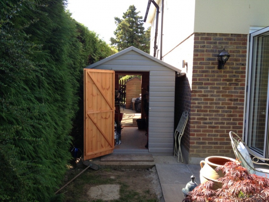 duel front shed 