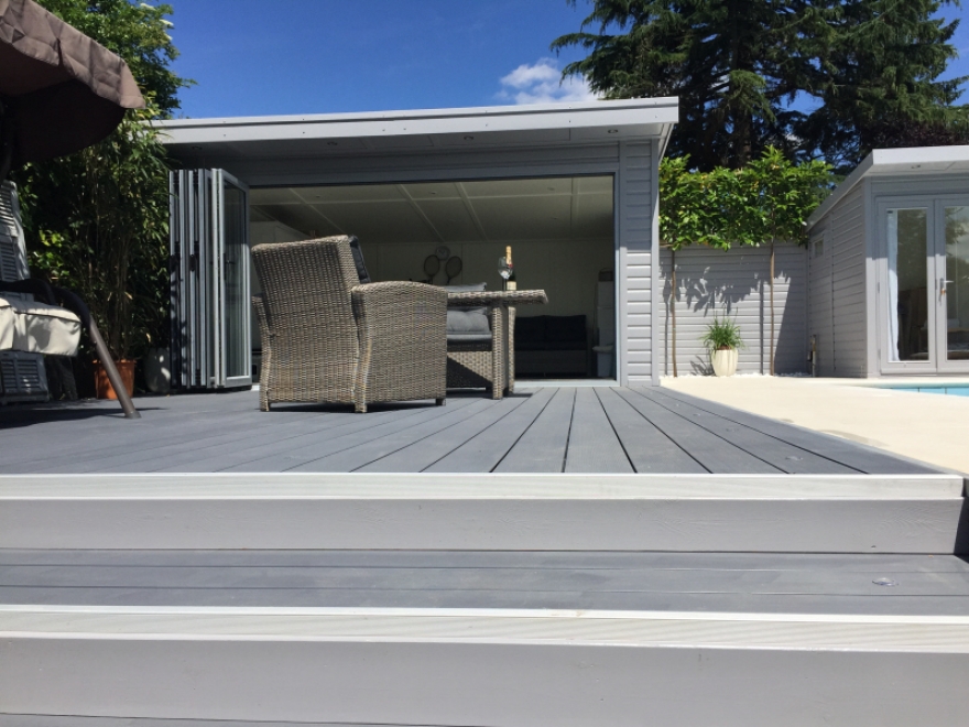 Twinson composite decking is unbeatable in terms of appearance and durability