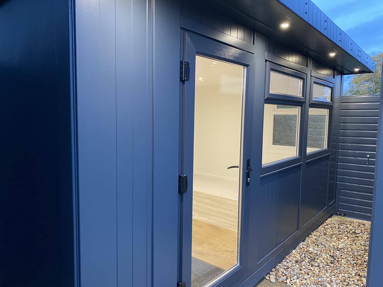our new Jay garden studio, A selection of 8 standard sizes, that means we can stock component parts and deliver quickly and cost effective to you.
REF: Jay Studio  